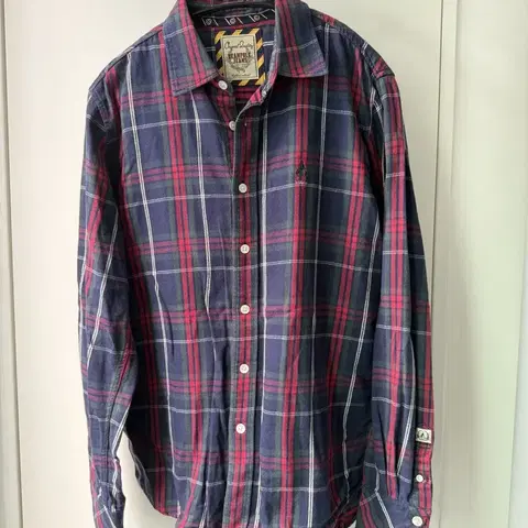 빈폴 체크 셔츠