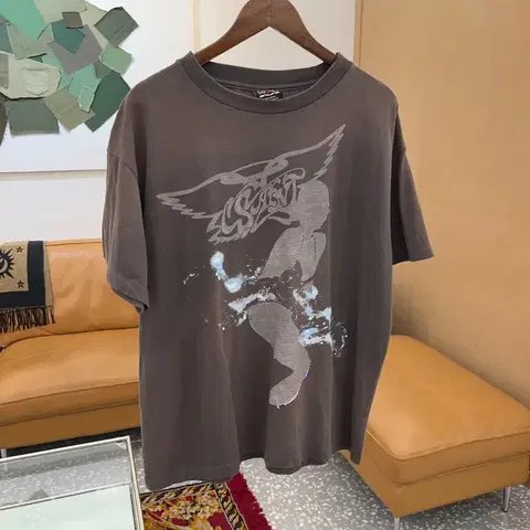 세인트 미카엘 X SORAYAMA 빈티지 반팔티 105 C05165