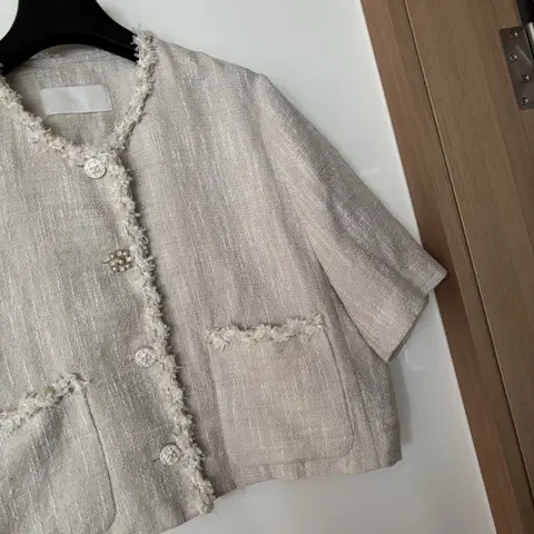 제평 노이 23년 린넨 반팔 자켓 하객룩 출근룩 올드머니룩 타임마인랑방