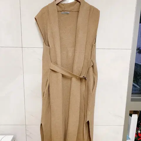 끌림 고퀄 롱 니트 베스트 F