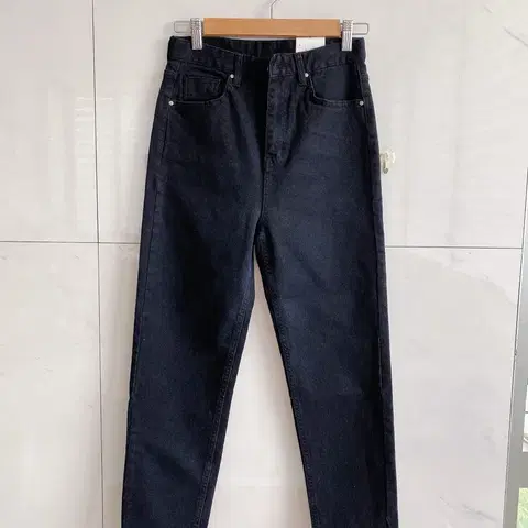 새상품 내수 VVKO 흑청 팬츠 S