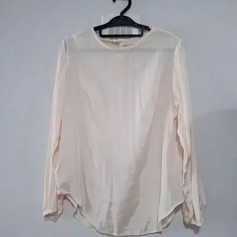 핑크 블라우스 셔츠 긴팔 여성