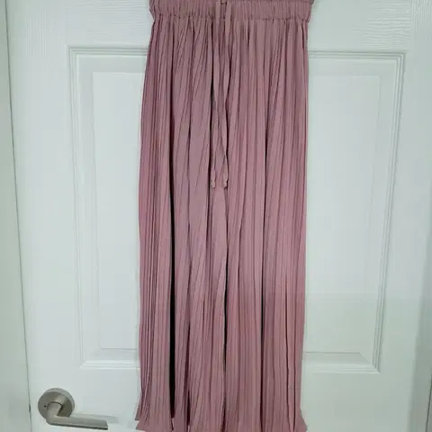 IDI 핑크 플리츠 바지 S 새것같음