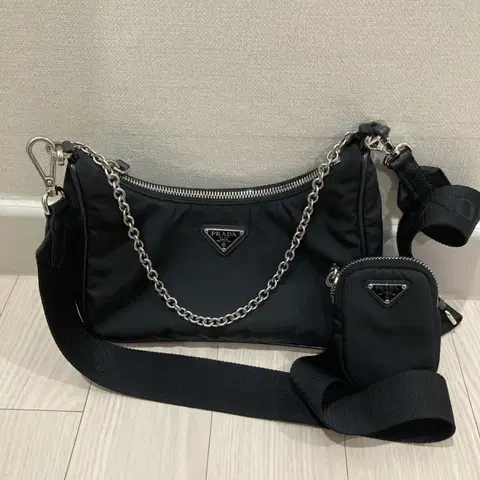 프라다 리나일론 2005 크로스백