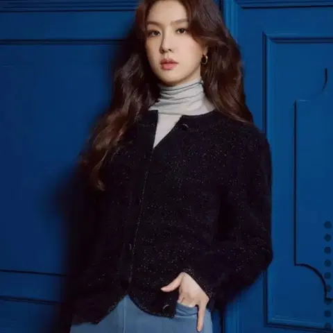 폴앤조 니트 펄사퍼 가디건 2020년제품