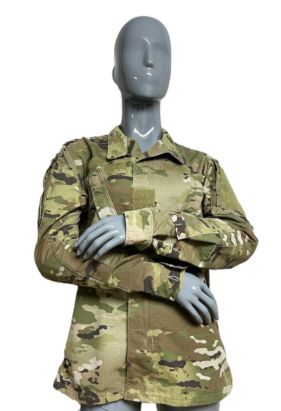 ⭐미군 여군용 OCP 멀티캠 전투복 상의 (XS/R) (S)⭐