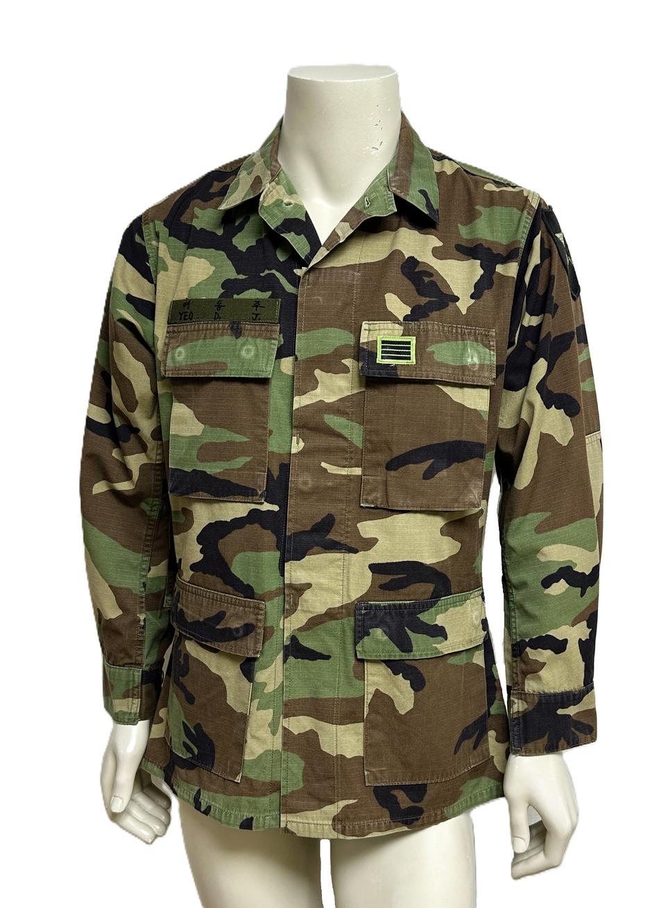 ⭐미군 구형 제2보병사단 BDU 우드랜드 전투복 상의 (S/R) (M)⭐