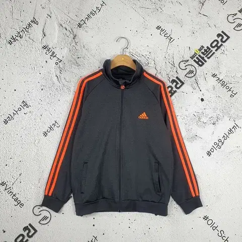 아디다스 ADIDAS AK 트랙수트 집업 져지 그레이 3100017