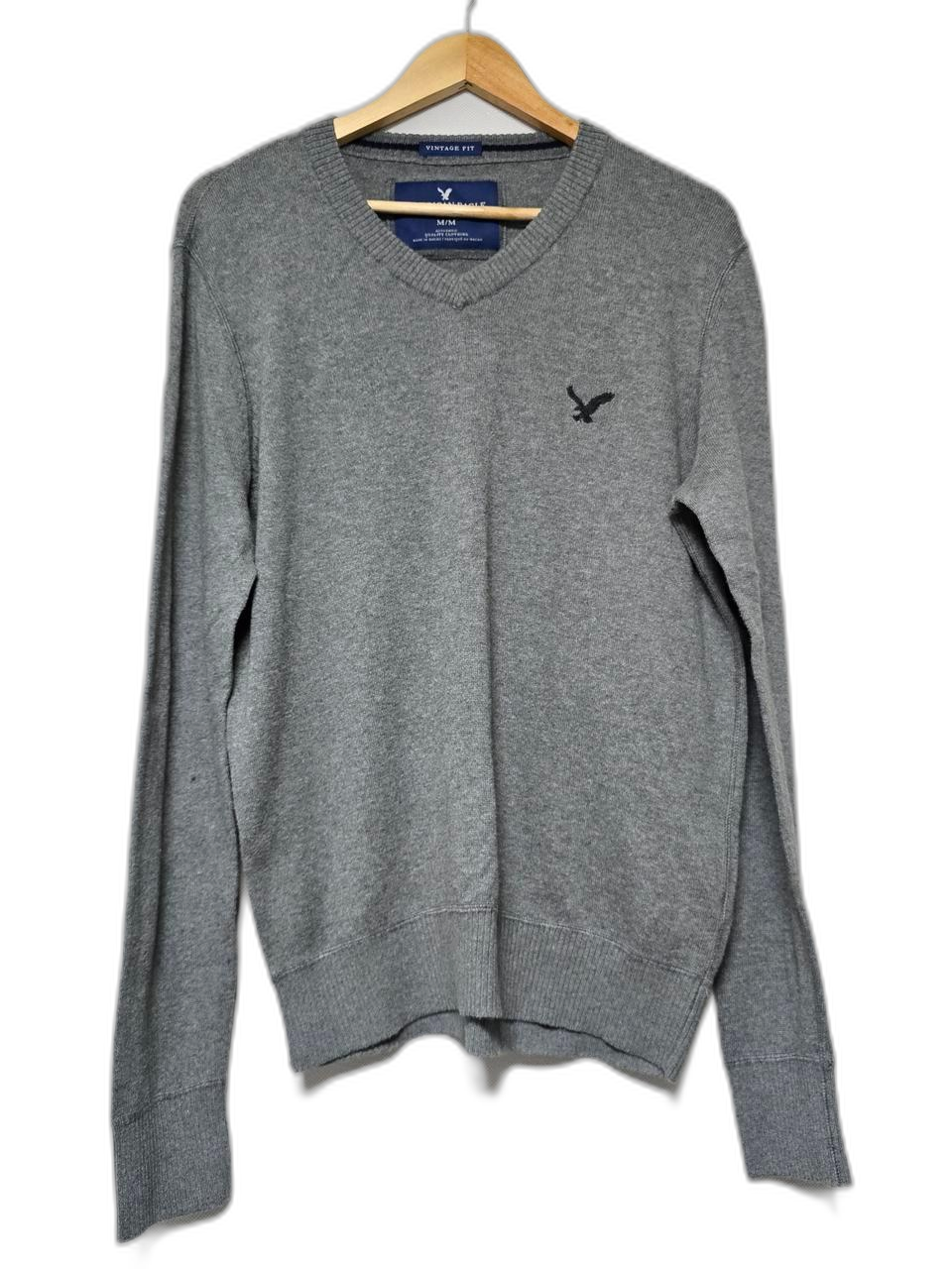 아메리칸 이글 빈티지핏 울 니트 M