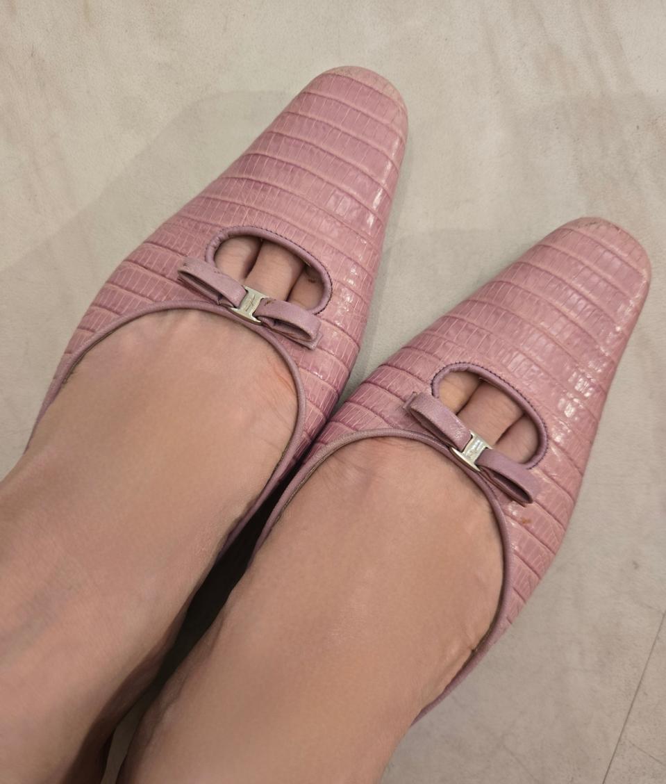 정품 > 페라가모 뮬 구두