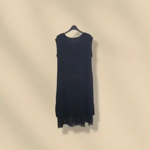 더한섬 에스제이에스제이 SJSJ 레이어드 원피스 사이즈 90 F