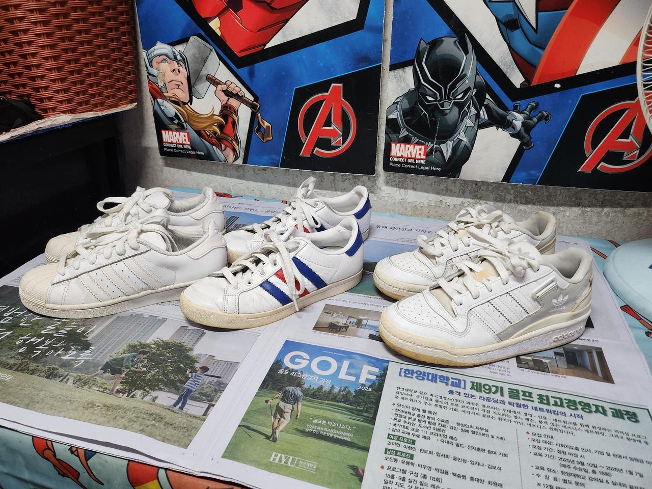 아디다스 220사이즈 3개