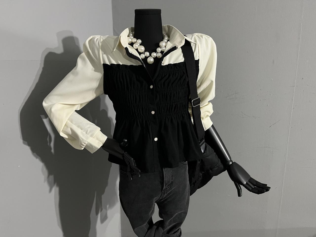 코듀로이블라우스/러블리블라우스/블라우스