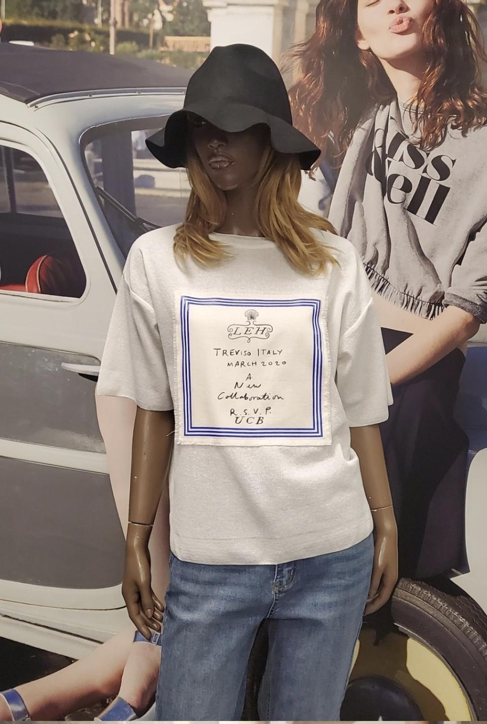 베네통 마혼방 니트