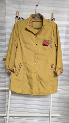 마가마팅 머스타드 자켓