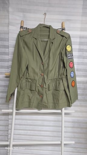 스마일리 패치 야상