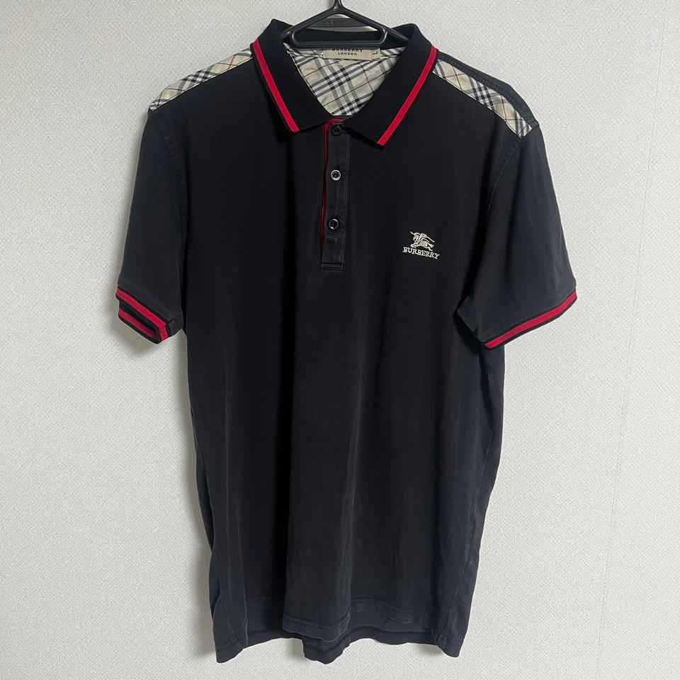 버버리 반팔 카라티 티셔츠 L