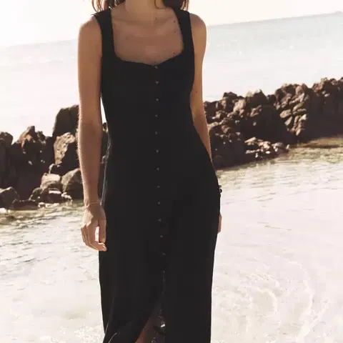 zara 자라 리넨 미디 린넨 원피스 새상품