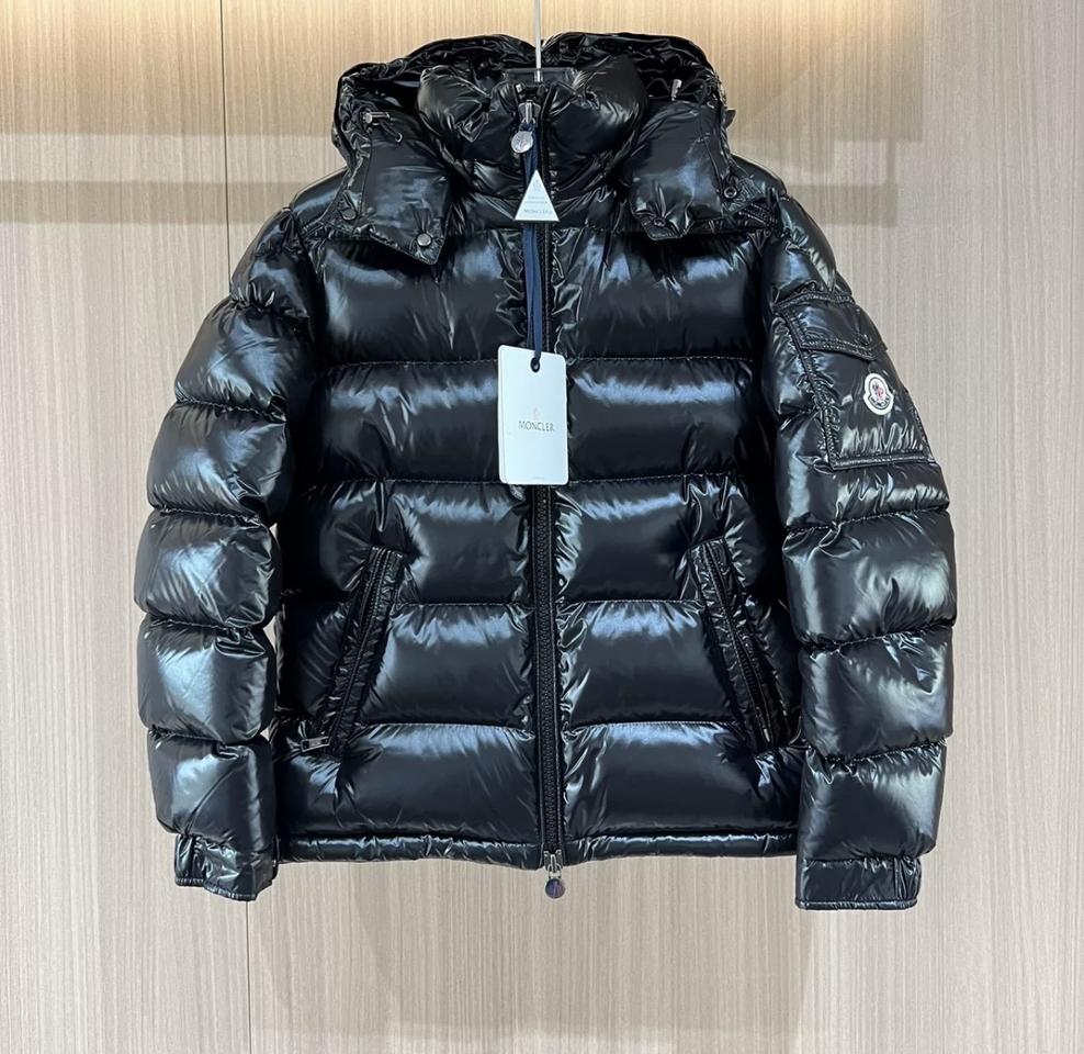 [4] 몽클레르 마야 쇼트 다운 자켓 블랙 - 24FW