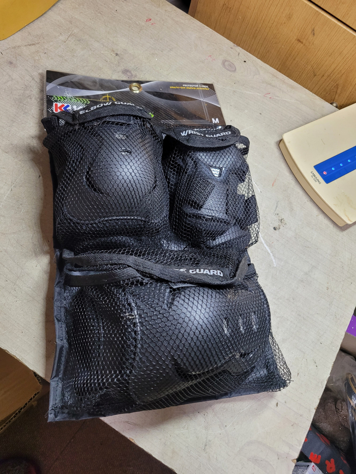 인라인 스케이트 여성용 보호 장구/헬멧 제외