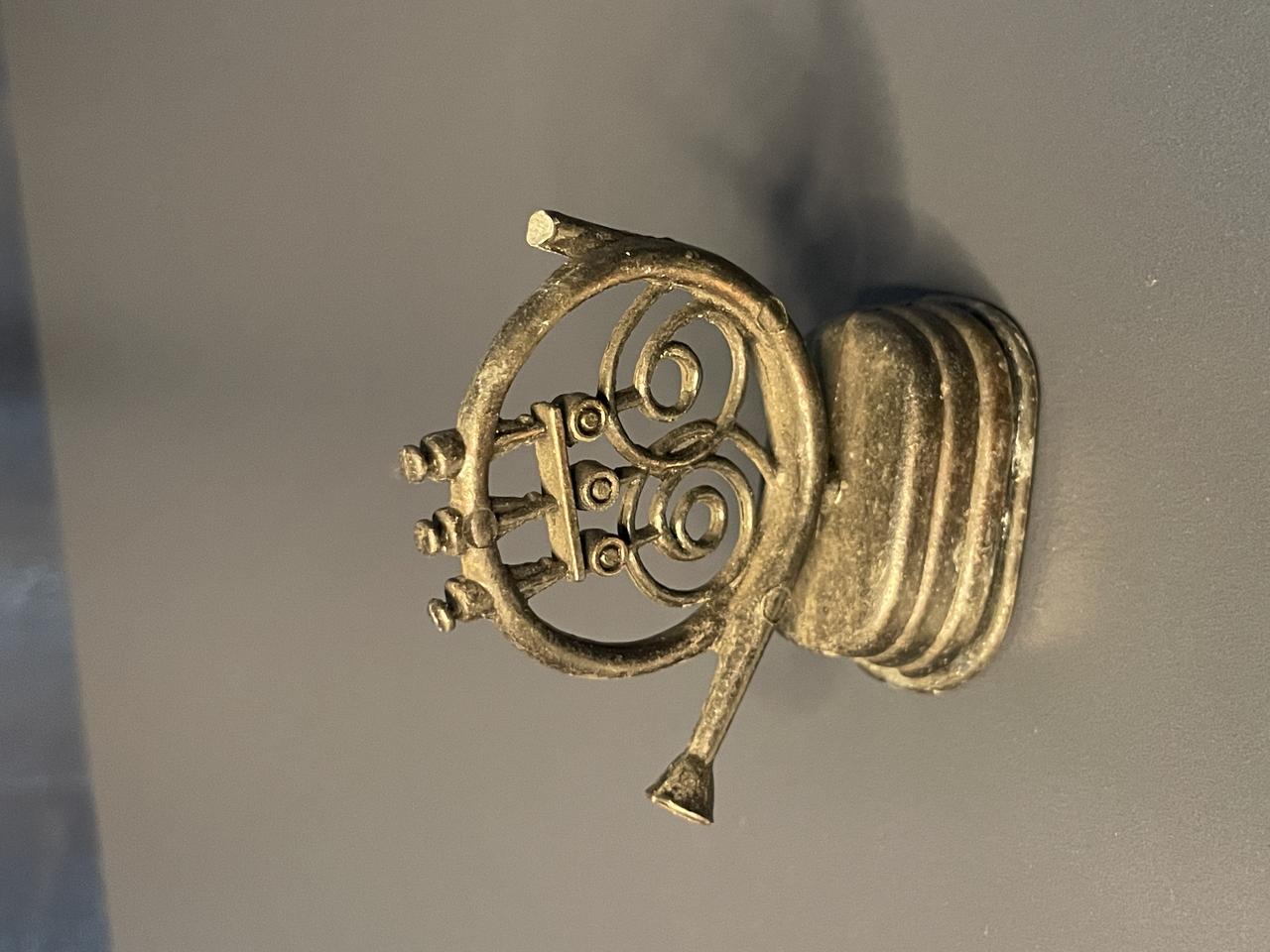 프렌치 호른 모양 빈티지 연필깎이 (인테리어 소품 겸용)