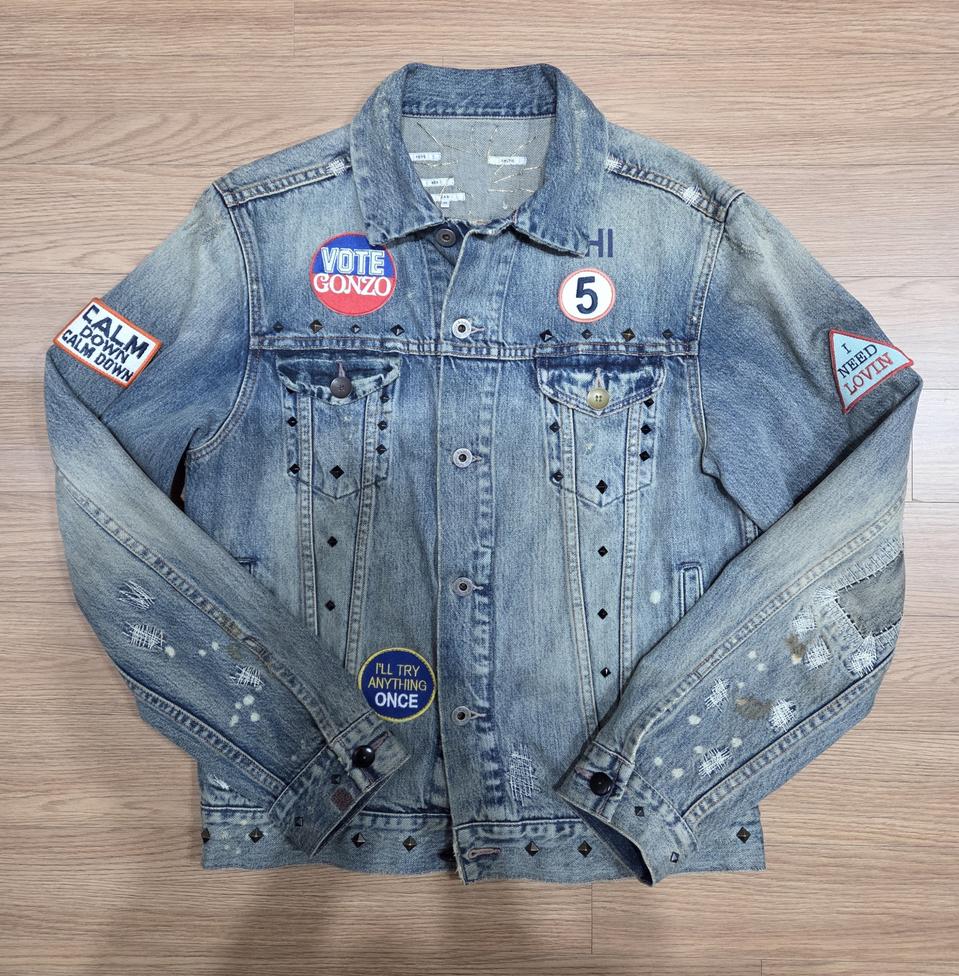 폴스미스(paul smith) 레드이어 자수 청자켓