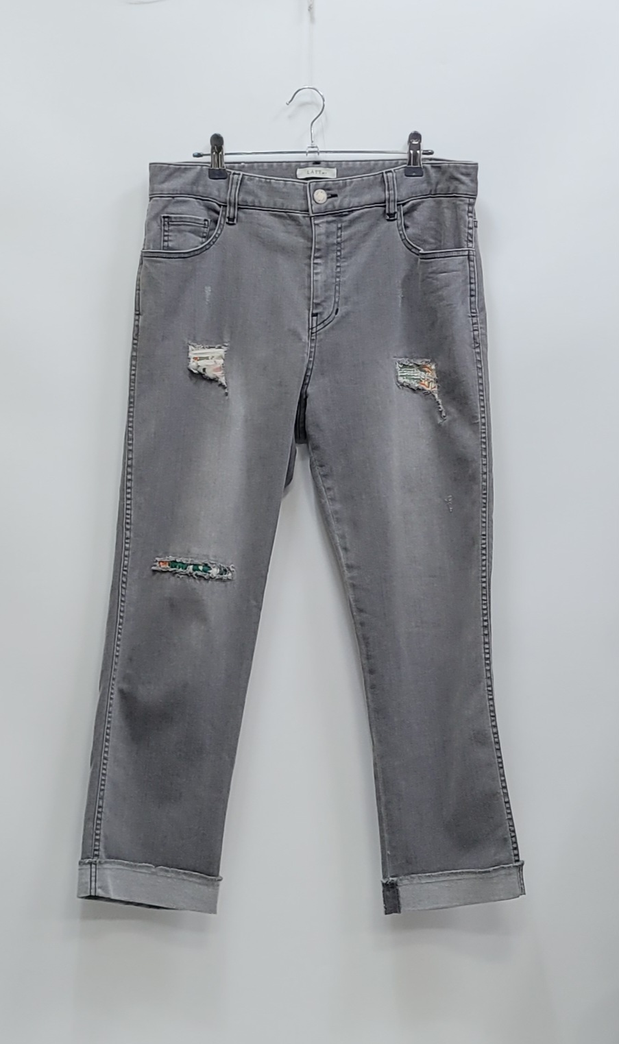 LATT by T 한섬 래트바이티 데미지 데님 팬츠 / 여 70