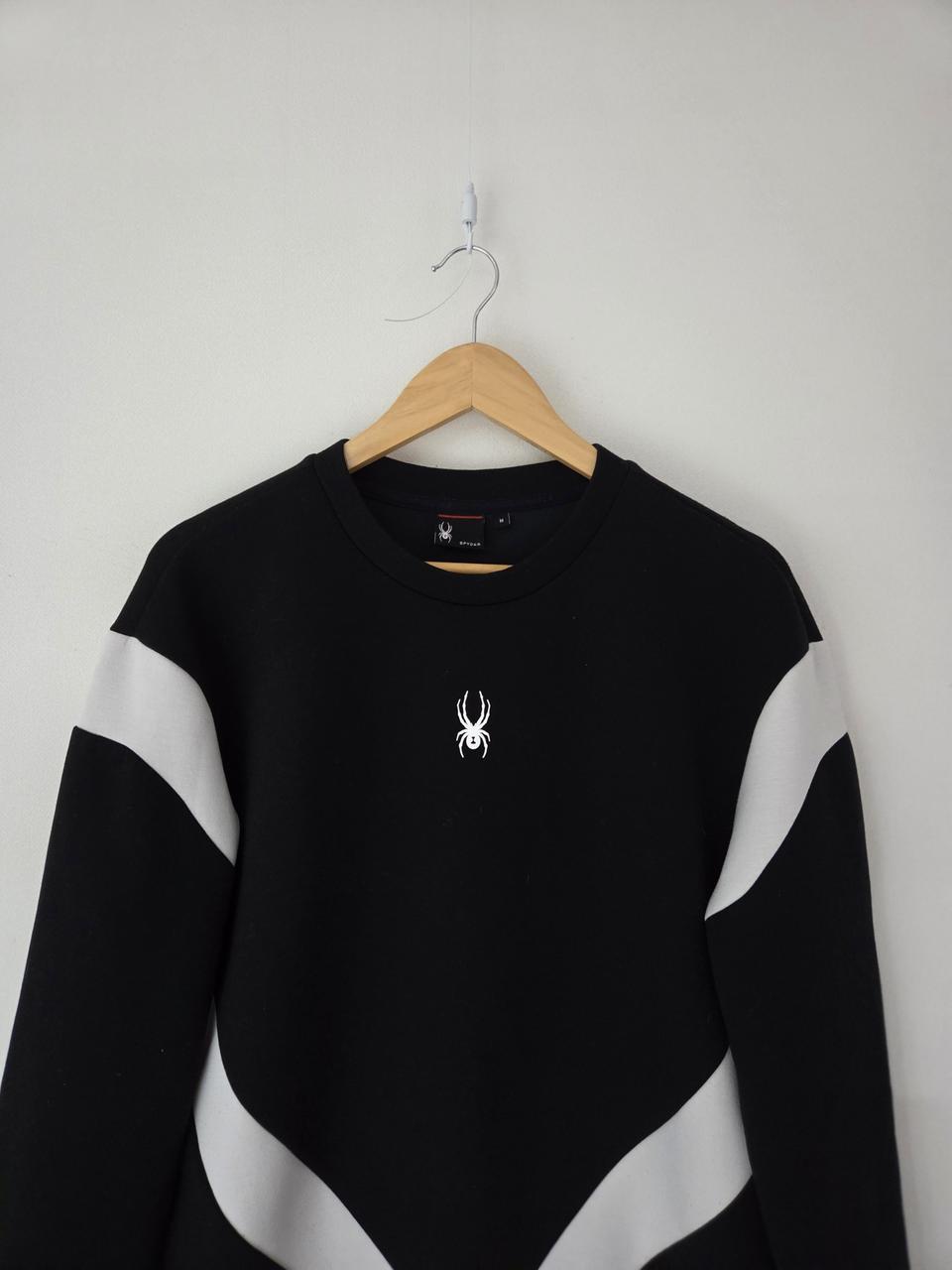 스파이더 네오플렌 블랙 맨투맨(100사이즈)