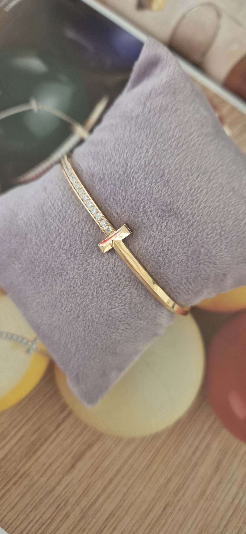 18k 트렌디 뱅글팔찌