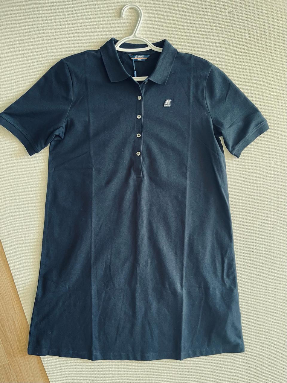 K-way  까웨 네이비 카라원피스 L(새상품)