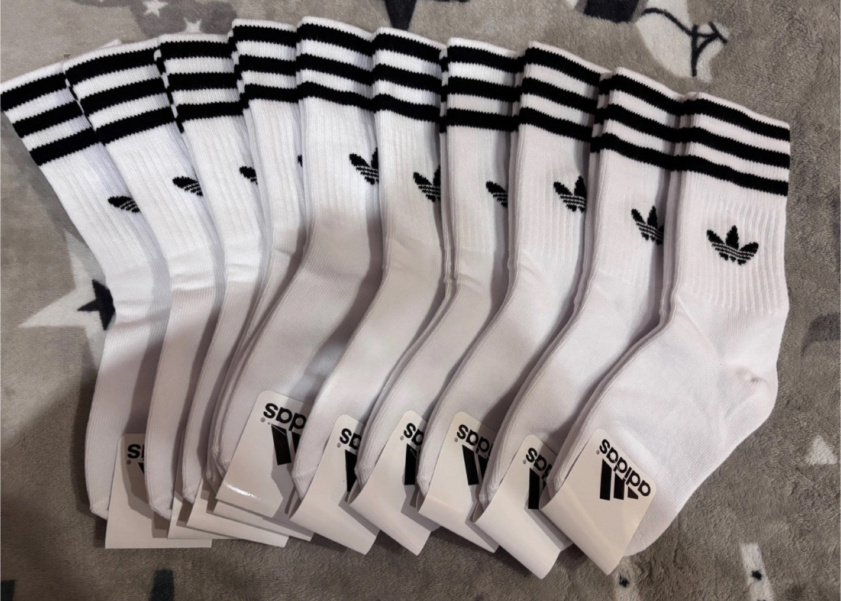 아디다스 아동양말 흰색 10 일괄판매 180-210CM