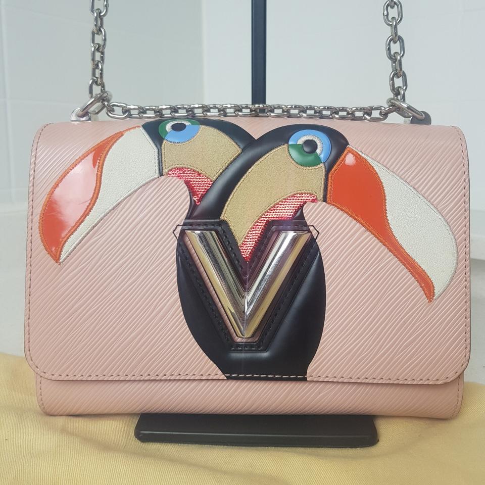 루이비통 M54717 한정판 크리스탈 핑크 트위스트 MM (누나명품중고)