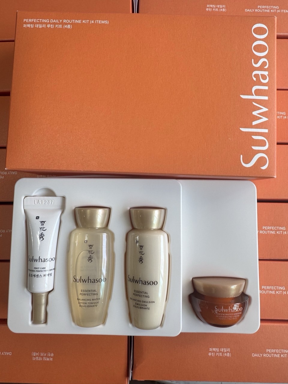설화수 퍼펙팅 루틴4종 키트