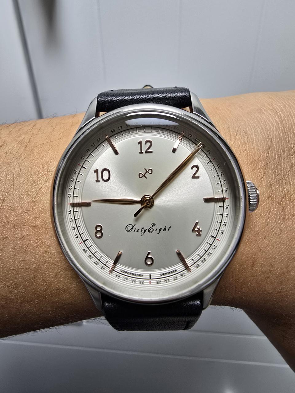 스코브 안데르센 1968스웝 쿼츠 시계