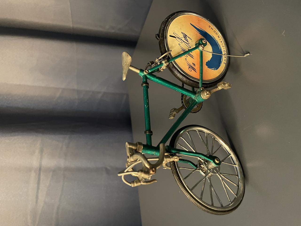 빈티지 금속 자전거 인테리어 소품