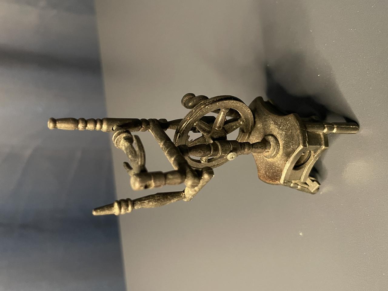 물레 모양 빈티지 연필깎이 (인테리어 소품)