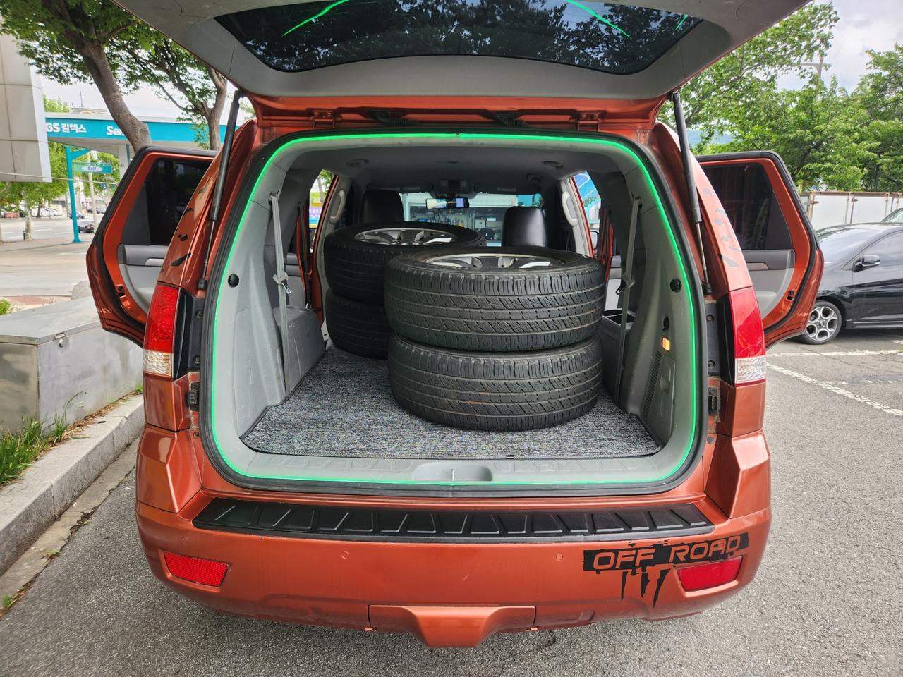 모하비 17인치 휠타이어