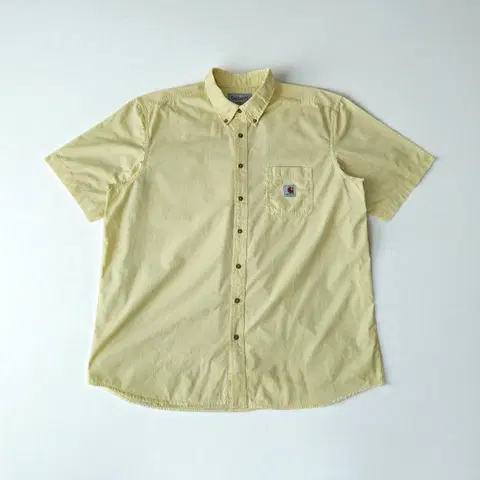 칼하트 면 오버핏 반팔셔츠 XXL