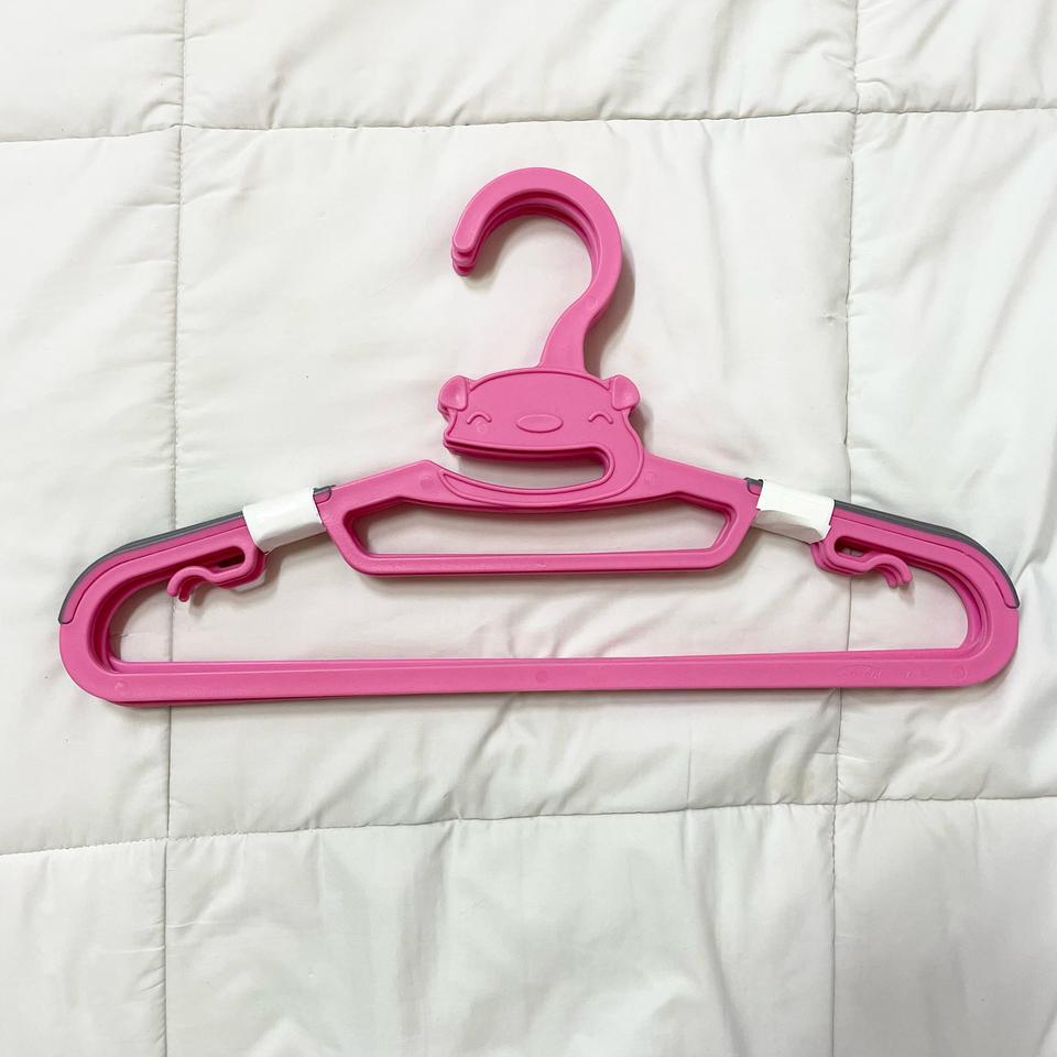 플라스틱 행어 옷걸이 5개