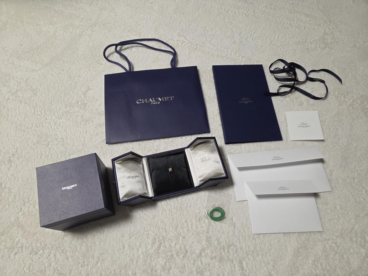 비 드 쇼메 브레이슬릿 쇼메 팔찌 끈 팔찌