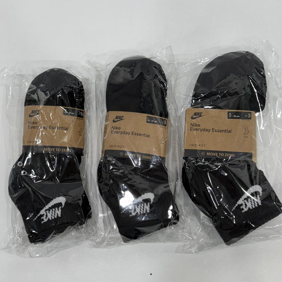 나이키 에센셜 숏 블랙 삭스 3개 세트