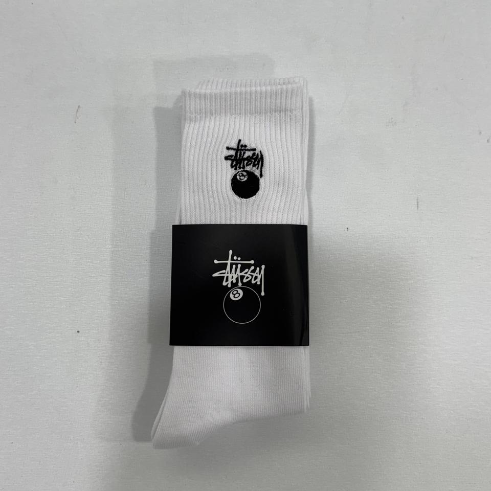 스투시 8-Ball 로고 삭스 3개 세트