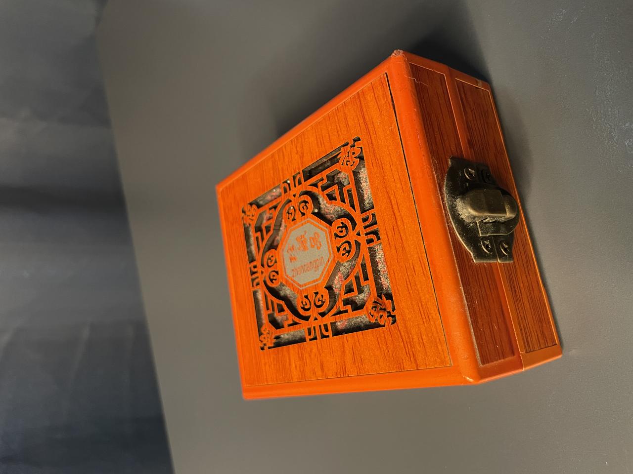 전통 문양 목재 보관함 (인테리어 소품함/보석함)