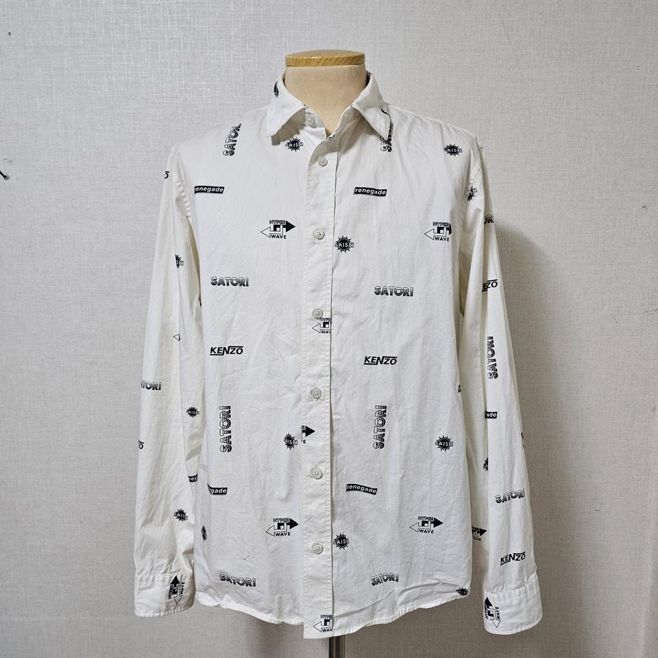 *겐조* KENZO 프린트로고 티셔츠 (M)