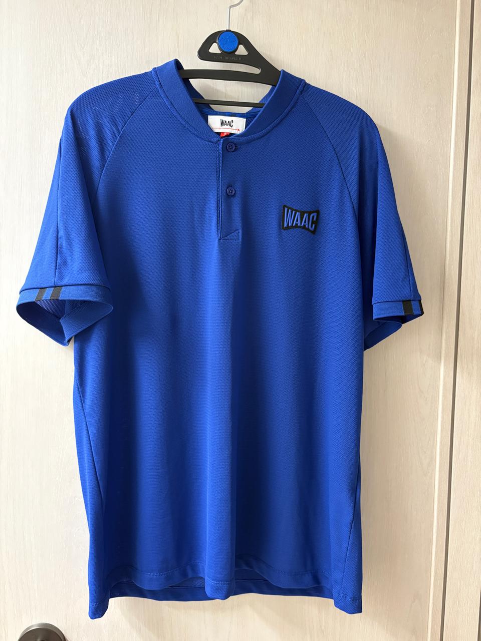 왁 WAAC 남성 블루 티셔츠