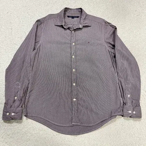 타미힐피거 셔츠 스트라이프 m