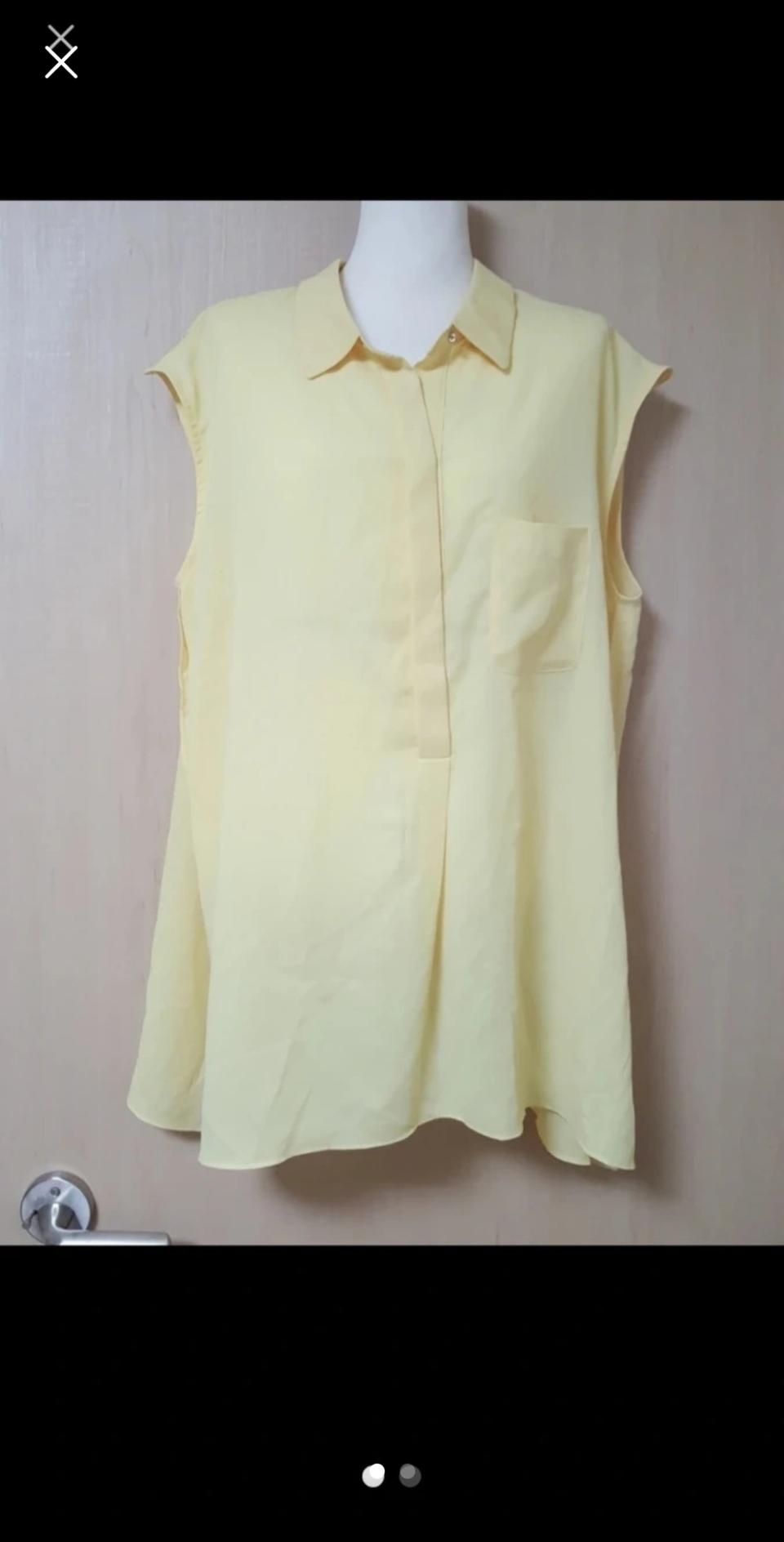 노랑 나시 블라우스(66)