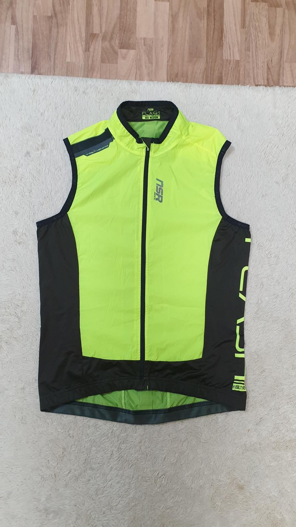 [남성100] 정품 nsR 라이딩 조끼 사이클조끼 새것수준 무료배송