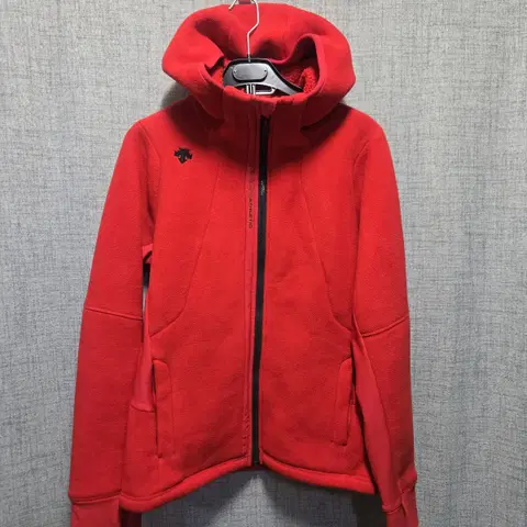 데상트 여성 기모 후리스 후드집업 92