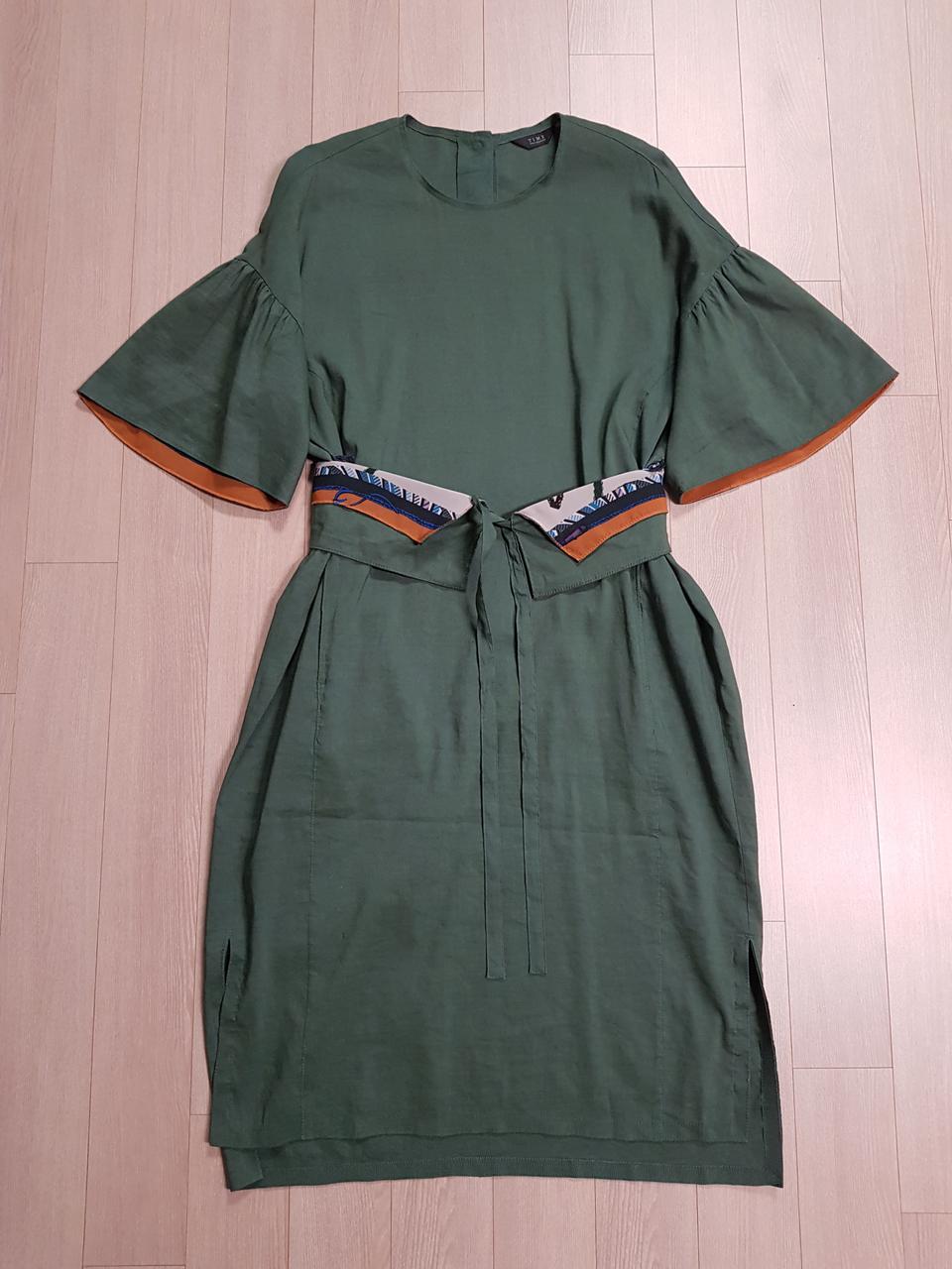 타임 린넨혼방 롱원피스(택포)